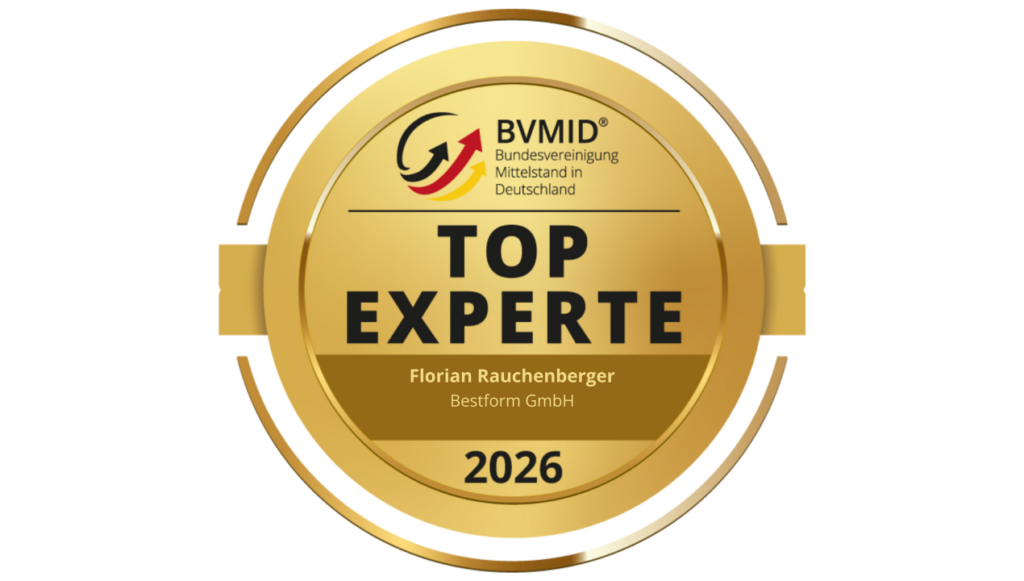 Auszeichnung als BVMID Top Experte 2026